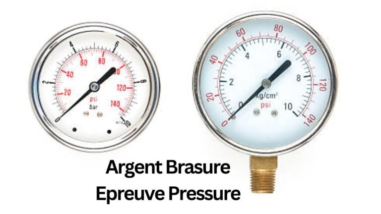 Argent Brasure Epreuve pressure