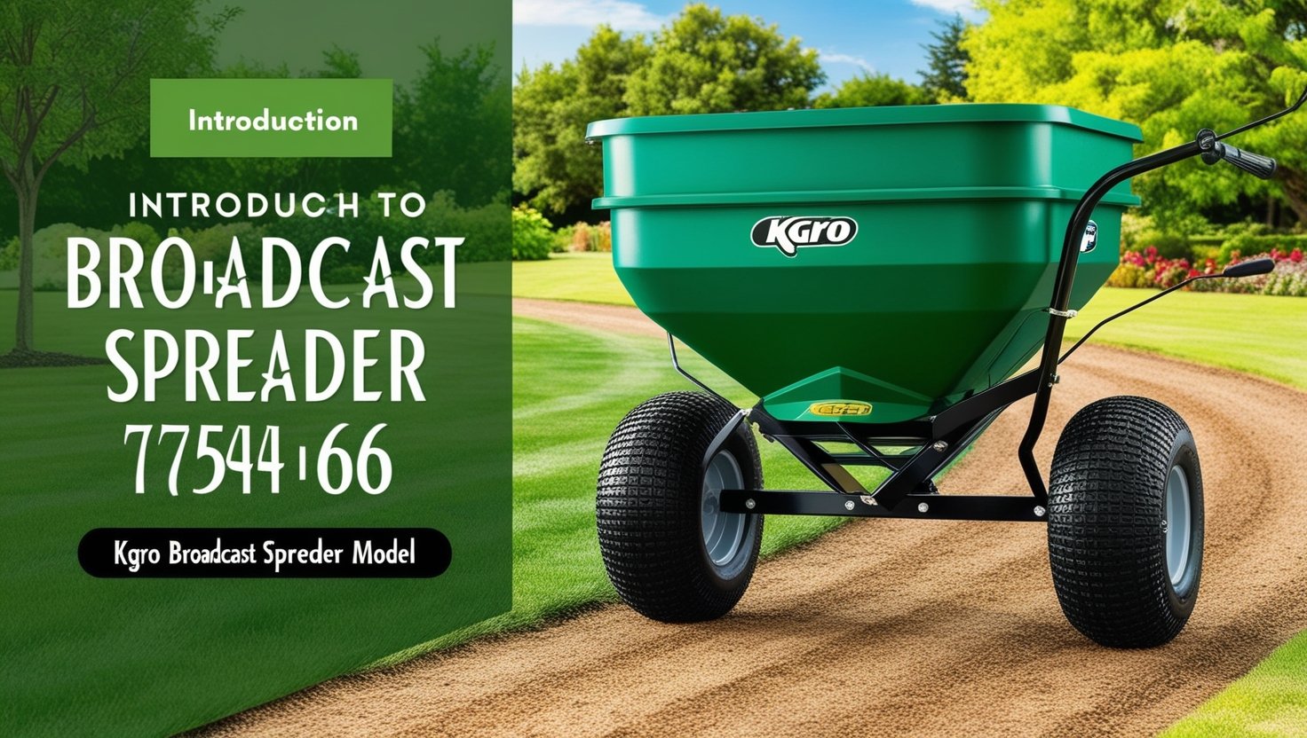 Kgro Broadcast Spreader Model 75466