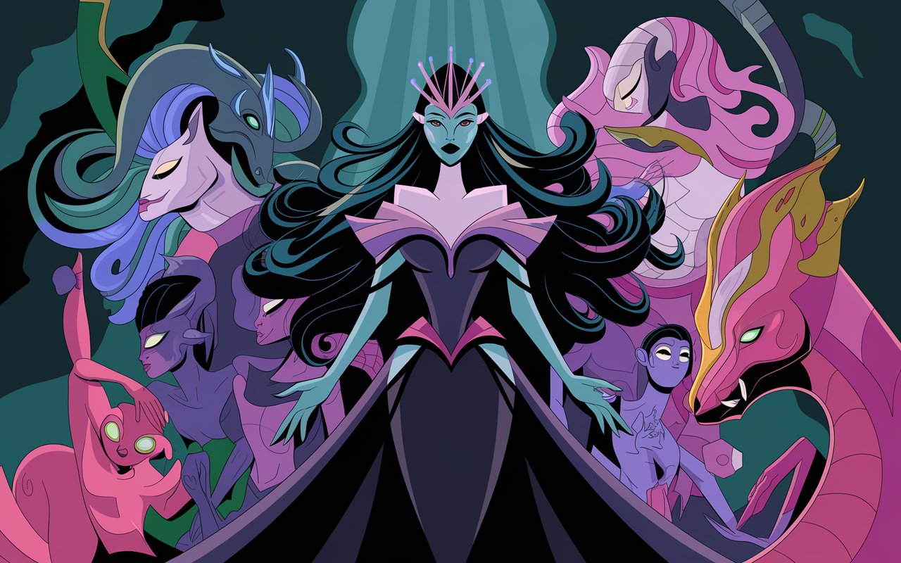 Chrysalis-And-Her-Changlings-Flash-loop-