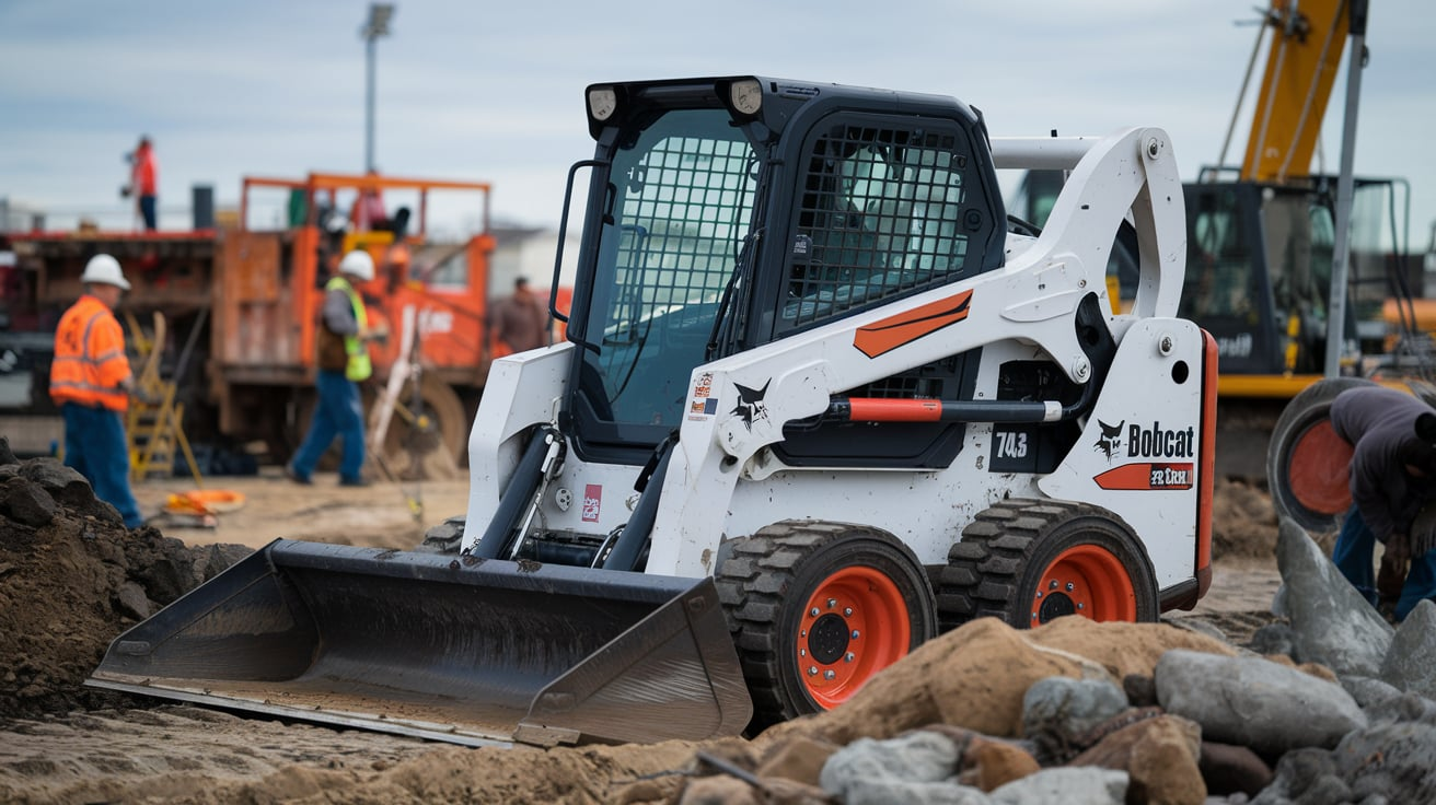 How Long Will a 743B Bobcat Run on a Gallon